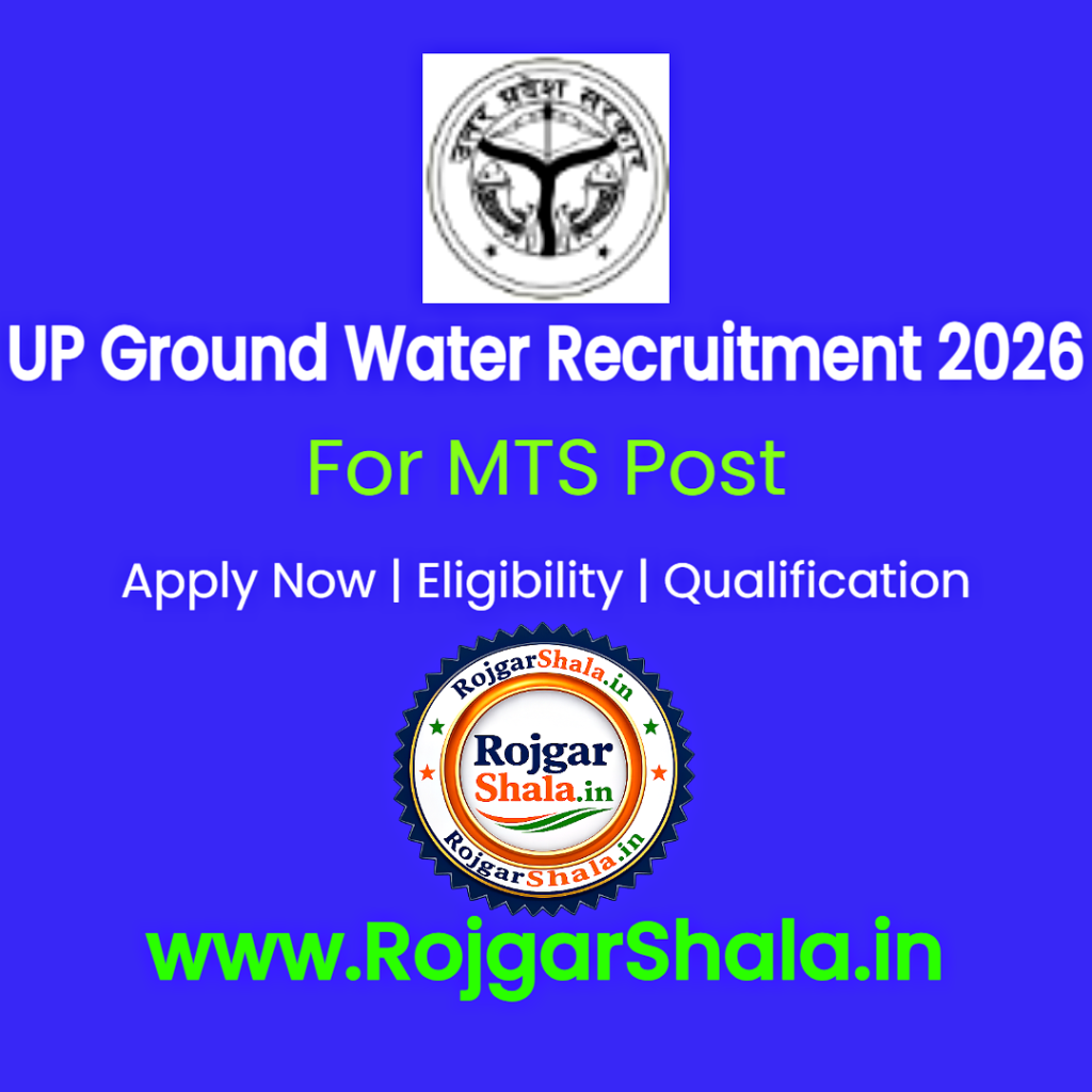 UP Ground Water Department MTS Recruitment 2026
