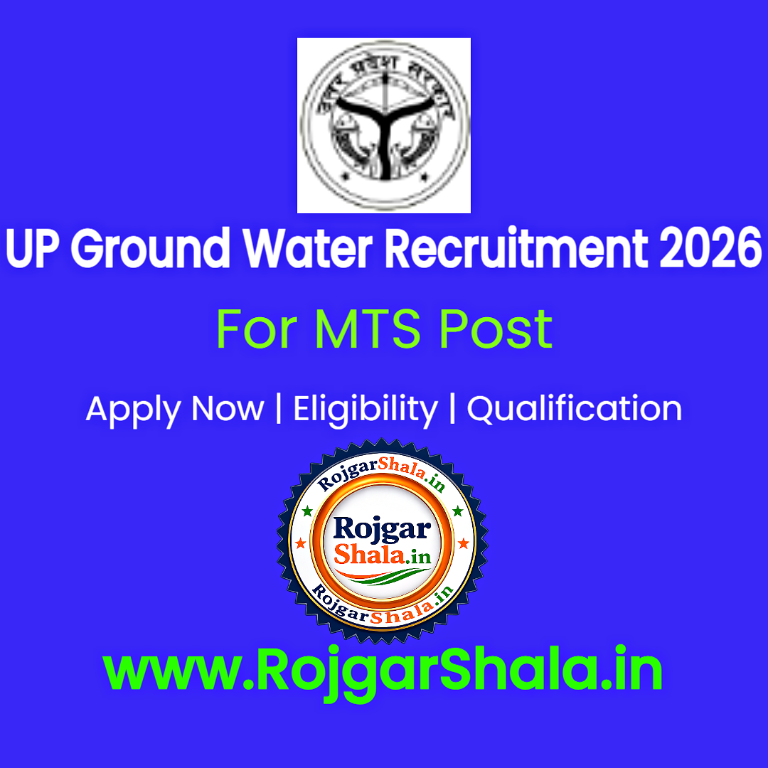 UP Ground Water Department MTS Recruitment 2026